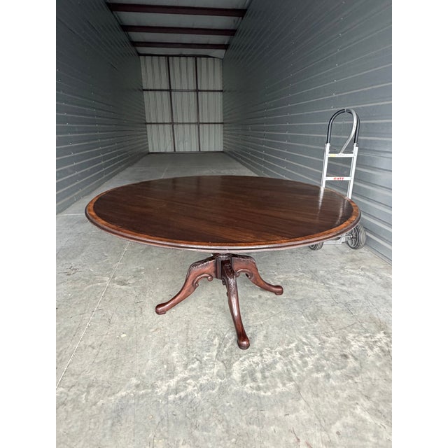 60" English Dining Table For Sale - Image 9 of 10