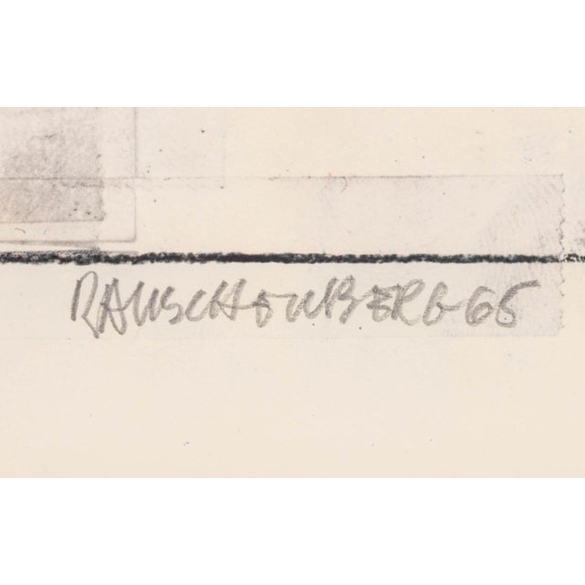 Robert Rauschenberg Dwan Gallery Poster, 1965 For Sale - Image 9 of 11