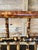 Antique English Burnt Bamboo Side Chair With Japanned Lacquer Seat For Sale - Image 10 of 12