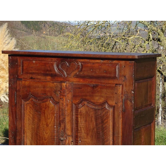 Antique 18th Century Walnut Wedding Buffet For Sale - Image 4 of 18