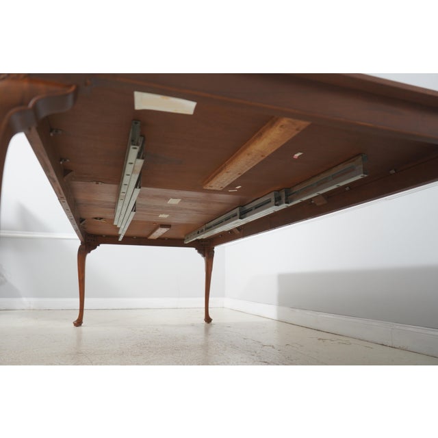 Stickley George III Style Mahogany Inlaid Dining Table For Sale - Image 17 of 18