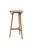 A rare vienna secession oak jardinière stand on slender tripod supports. The shapely top bears a moulded edge with a...