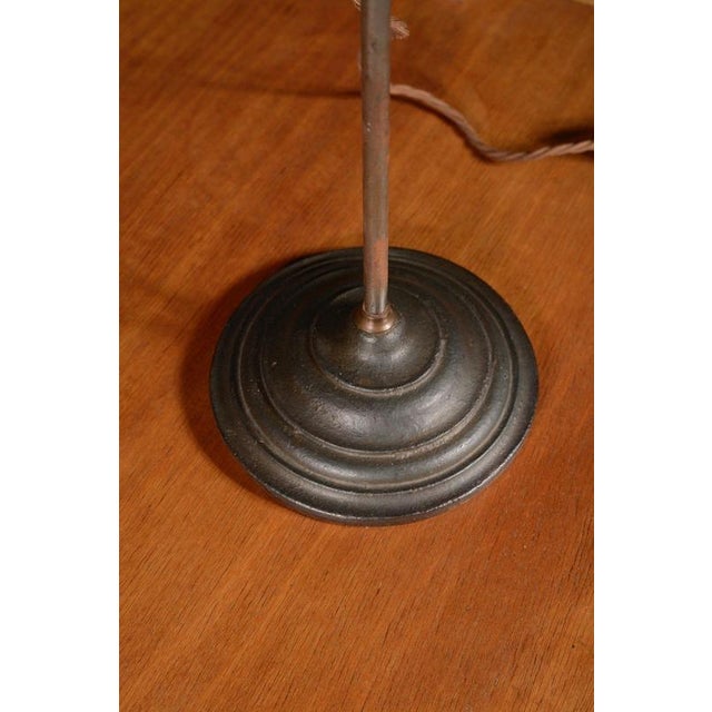 Antique French Adjustable Rise and Fall Desk Lamp, 1910 For Sale - Image 5 of 7