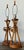 Mid 20th Century Vintage Twisted Rattan Lamps - A Pair For Sale - Image 5 of 12