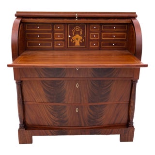 Antique Scandinavia Secretary, 1890s For Sale