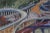Abstract Aerial View of a Bay Area Freeway 20th Century Oil For Sale - Image 3 of 3