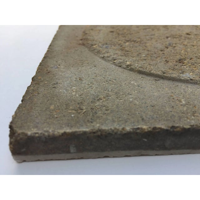 Moroccan Encaustic Cement Tile in Antique White Color For Sale - Image 9 of 12