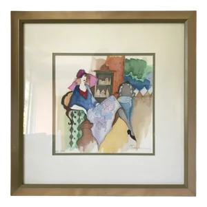 Itzchak Tarkay Lithograph, Printer's Proof