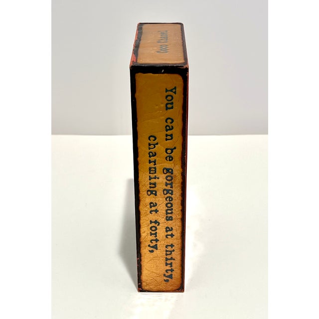 2010s Houston Llew Spiritile Timeless #161 – Coco Chanel Quote – Glass Enamel on Copper Wall Art For Sale - Image 5 of 14