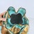 Midcentury Jw Co Hand Painted Gilt Vase For Sale - Image 10 of 12