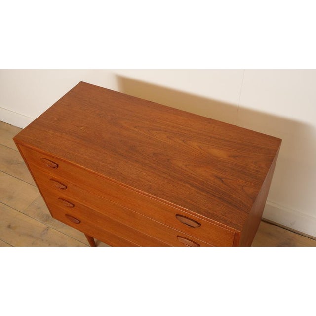1960s Vintage Danish Chest of Drawers in Teak from Feldballes Møbelfabrik, 1960s For Sale - Image 5 of 11