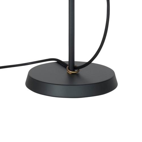 Stav Black Table Lamp by Johan Carpner for Konsthantverk For Sale - Image 3 of 6