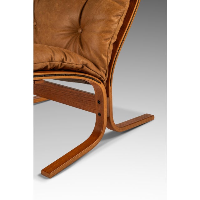 Scandinavian Mid-Century Modern "Siesta" Chair in New Leather Upholstery Attributed to Igmar Relling for Westnofa, Norway, C. 1970's For Sale - Image 17 of 18