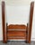 This is a stunning vintage, probably antique, Federal or Empire style twin sized American tiger maple bed. Features shaped...