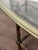 Brass Faux Bamboo Tortoise Shell, Brass and Glass Coffee Table, Baker For Sale - Image 8 of 14