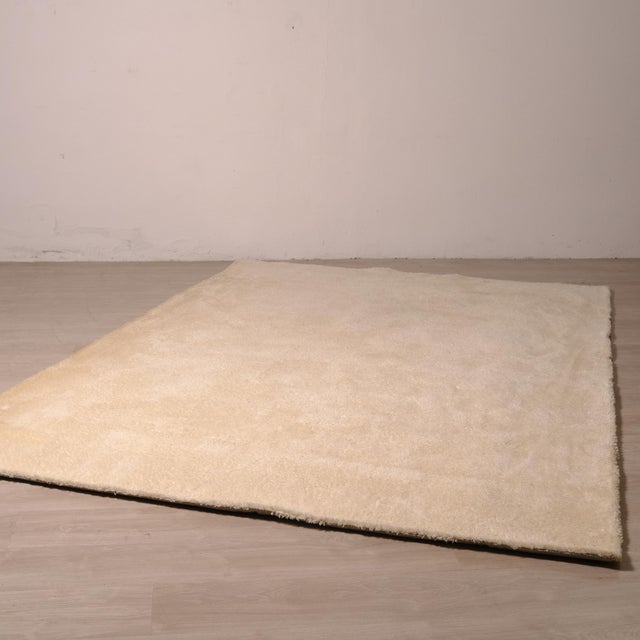 Stubb Rug in Beige Wool and Linen by Gunilla Lagerhem Ullberg for Kasthall, 2010s For Sale - Image 10 of 15
