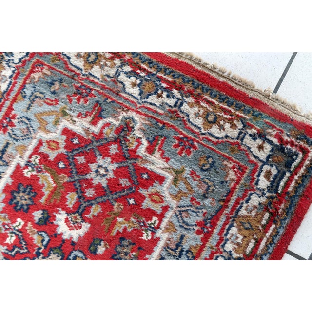 1970s 1970s, Handmade Vintage Persian Hamadan Rug 2.2' X 4.7' For Sale - Image 5 of 11