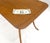 Mid 20th Century Pair of Rectangle Light Walnut Klismos End Side Tables by Gibings for Widdicomb For Sale - Image 11 of 13