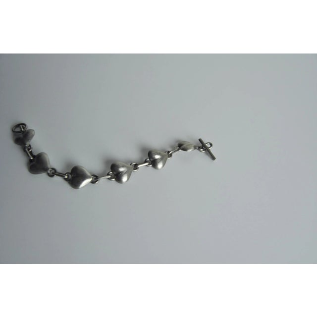 Vintage Danish Pewter Bracelet by Fink Design, 1970s For Sale - Image 4 of 10