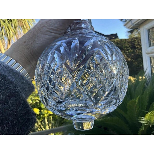 Gold Crystal Sterling Silver Hogget Port Decanter from Stuart, 2000 For Sale - Image 8 of 15