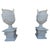 Greek Style Cast Iron Garden Urns, 1950, Set of 2 For Sale - Image 10 of 10