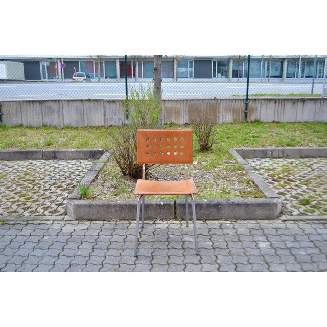 Dining Chair in Cognac Leather from Lapalma For Sale - Image 12 of 18
