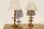 James Mont 1960s Hollywood Regency Lamps with Shades - a Pair For Sale - Image 4 of 8