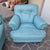 Frau Blue Leather Chairs from Poltrona Frau, 1970, Set of 2 For Sale - Image 11 of 13