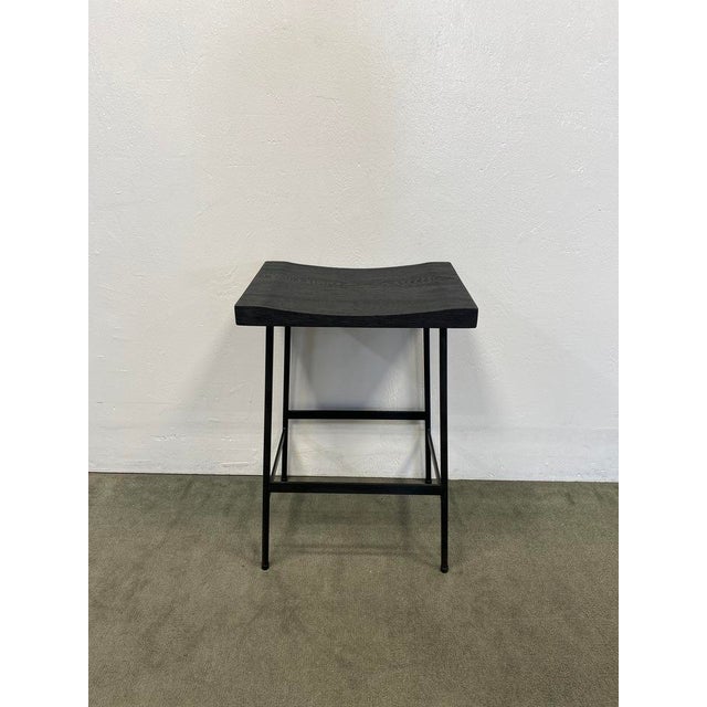 Thomas Hayes Studio Bunda Counter Stools by Thomas Hayes Studio (5 Available) For Sale - Image 4 of 6