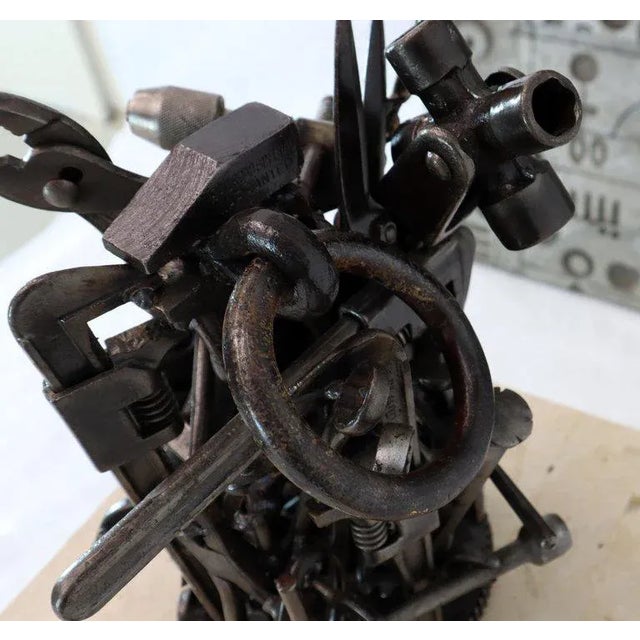 Modern Complex Tools Group Sculpture Welded Tools For Sale - Image 9 of 10