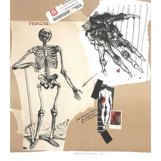 2007 Vladimir Velickovic Vesalius Lithograph For Sale