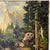 1910s Sentinel Rock Through Pines Yosemite Oil on Board - After Thomas Moran Circa 1915 For Sale - Image 5 of 12