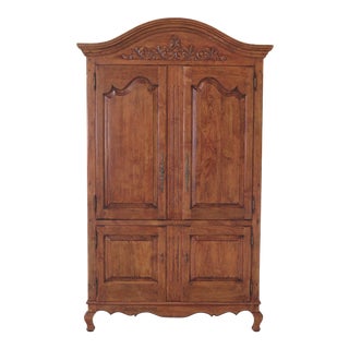 Bausman Country French Style 4 Door Armoire For Sale