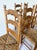 Vintage Brutalist Danish Oak Chairs by Hans Dau, 1940s, Set of 6 For Sale - Image 6 of 9