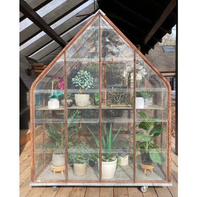 Antique Greenhouse From Ireland, County Cavan, Early 1900’s on Wheels For Sale In Atlanta - Image 6 of 14