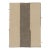 Rug & Kilim’s Contemporary Kilim in Beige With Striped Central Column in Black For Sale