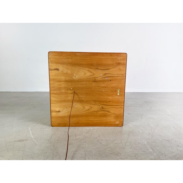 Mid-Century Illuminated Mirror in Teak from Pedersen & Hansen For Sale - Image 12 of 13