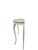 Vintage French Demilune Onyx Top Console Table With Braided Apron For Sale In Chicago - Image 6 of 10