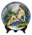 19th Century Earthenware Display Stand with Marble Effect Reverse by François Laurin and Ernest Chaplet for Bourg-La-Reine Pottery For Sale