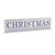 Celebrate the season with this charming "Christmas" sentiment sign. Featuring wintry white and blue tones, this sign...