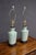 Pair of Celadon Chinoiserie Table Lamps For Sale In Philadelphia - Image 6 of 11