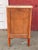Antique French Empire Style Marquetry Cabinet / Nightstand With Marble Top and Gold Gilt Bronze Mounts For Sale - Image 11 of 13