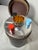Up for sale is a nice quality vintage German AHS Chrome ART DECO travel flask/shot glass set, featuring a modern style and...