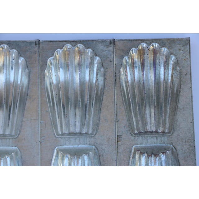 Vintage French Madeleine Baking Tin For Sale - Image 4 of 6