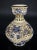 Contemporary Zsolnay Double Walled Reticulated Porcelain Vase, Cobalt Blue, Gilded, 1887-1889 For Sale - Image 3 of 9