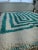 Contemporary Teal Green Wool Moroccan Beni Ourain Rug For Sale - Image 17 of 17