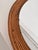 Mid-Century Italian Circular Rattan Wall Mirror in the style of Vivai Del Sud, 1960s For Sale - Image 14 of 16