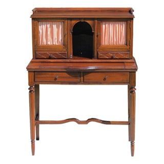 Vintage Louis XVI Style Mahogany Bureau À Gradin – Ladies’ Secretary Desk For Sale