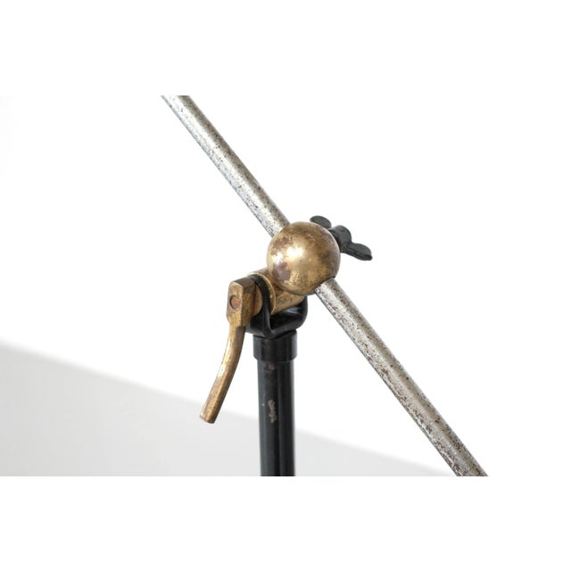 Mid-Century French Floor Lamp, 1950s For Sale - Image 6 of 9