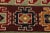 1970s 1970s Semi Vintage Soumakh Rust Wool Rug - 5′ × 7′2″ For Sale - Image 5 of 9